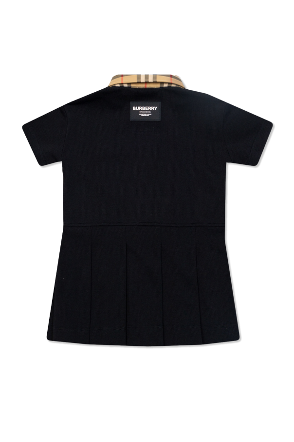 Kid baby dress 3/6 months short sleeves Burberry outlet black